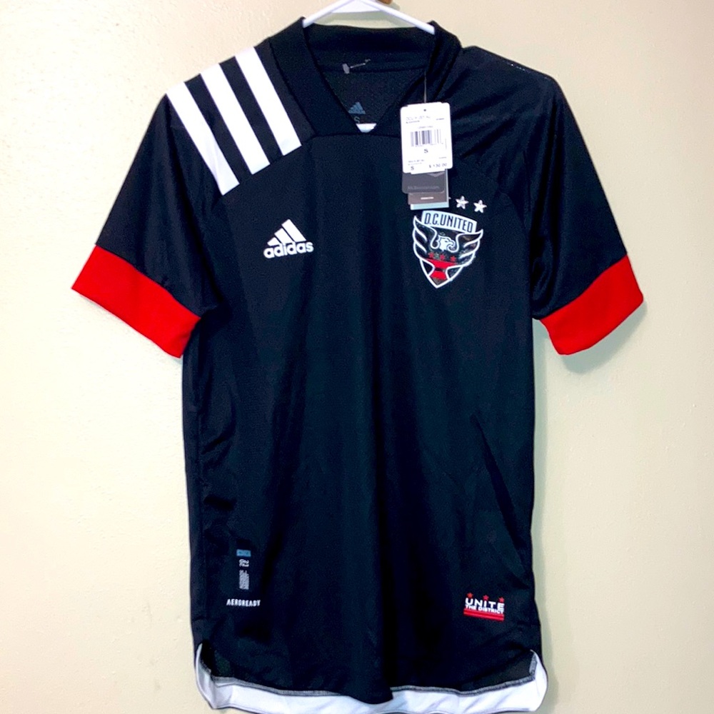 Adidas Authentic DC United MLS Soccer Jersey